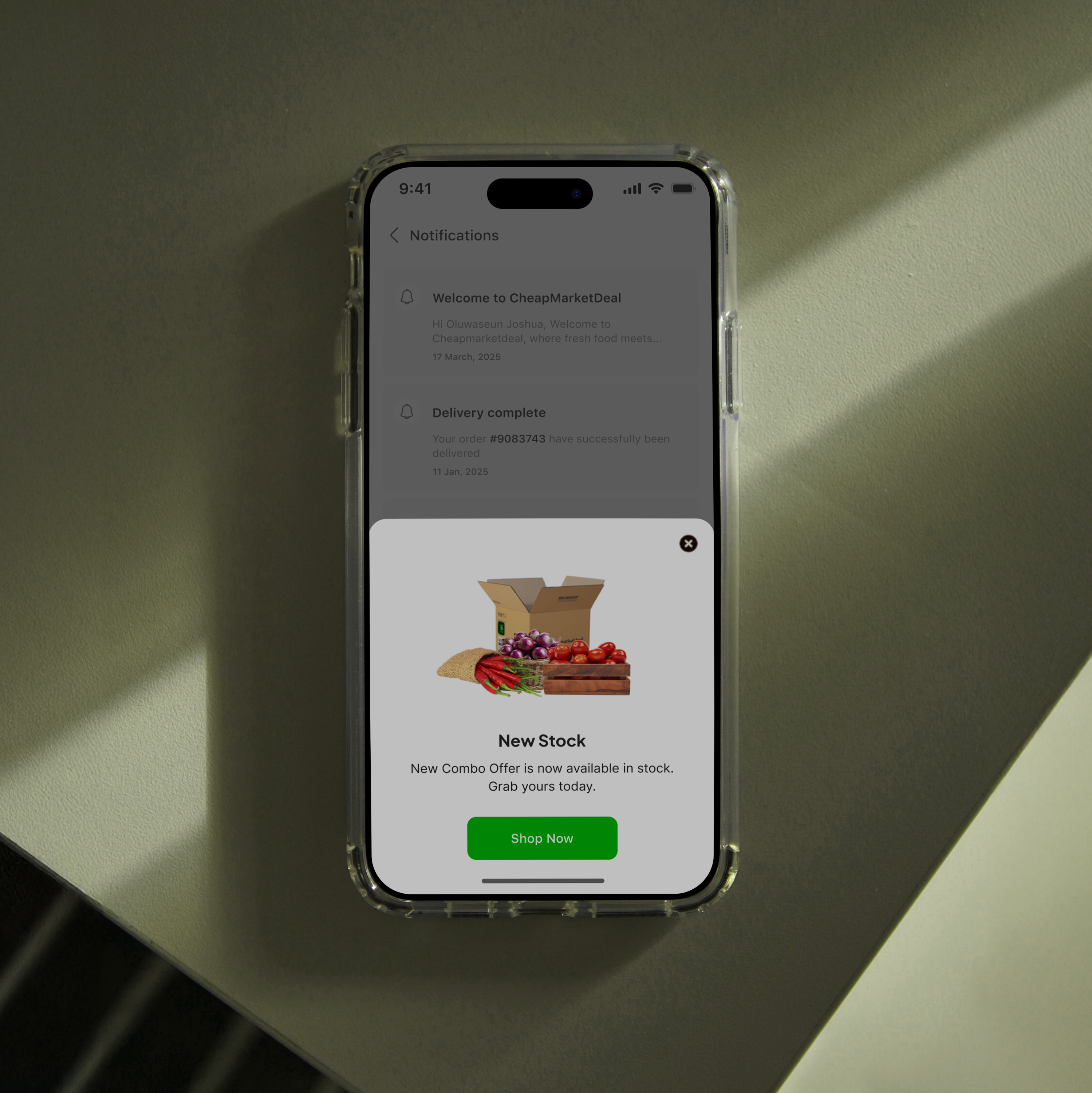 E-commerce App Notification Screen agriculture cheapmarketdeal app dating app e commerce mobile app ecommerce ecommerce landing page farm notification notification screen product designer uidesigner uiux ux designer