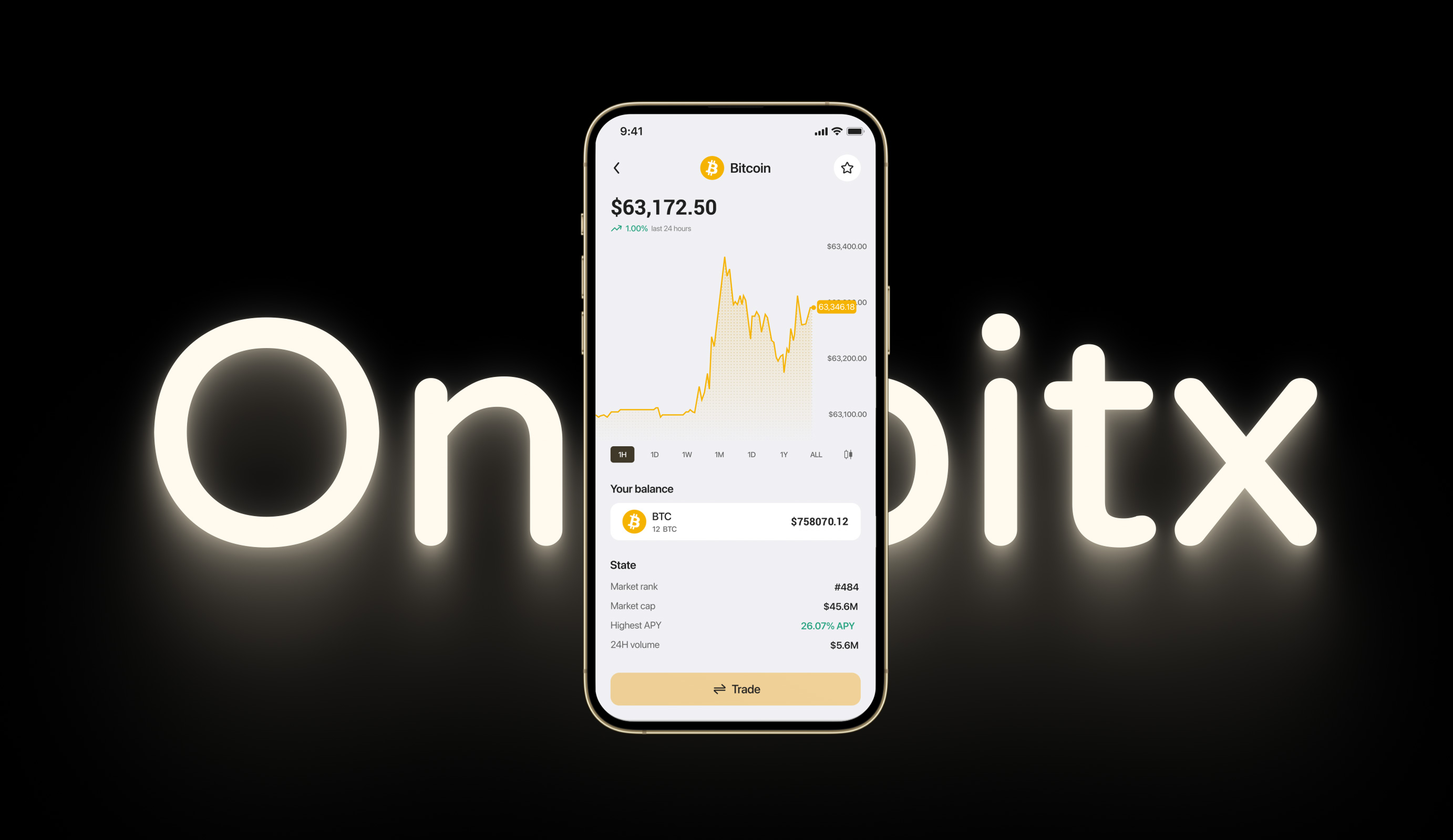 Onebitx — Web3 Wallet & Perpetual Trading Mobile motion ae animation branding crypto defi digital finance fintech motion graphics perps trade web3