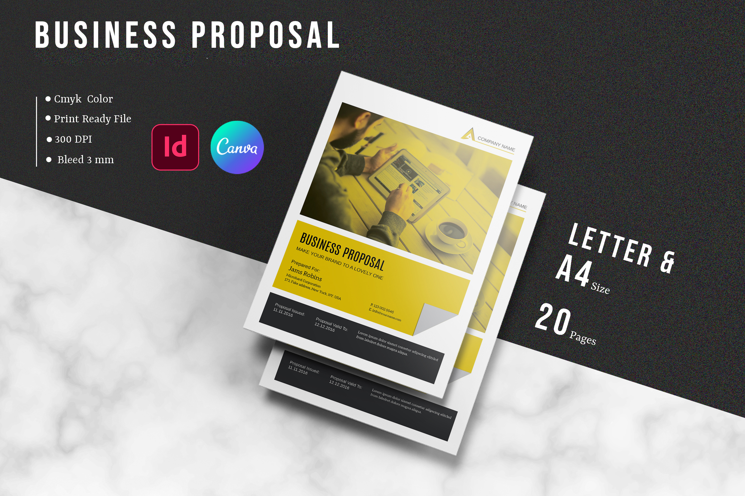 Business Proposal Template business document business plan business presentation business proposal client proposal company profile corporate proposal corporate template editable template indesign template marketing proposal pitch proposal print template professional layout project proposal proposal brochure proposal design proposal template sales proposal startup proposal