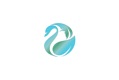 Swan Logo FOR SALE beauty branding cosmetics design for sale graphic design illustration logo natural swan vector