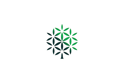 Flower of Life Tree Logo FOR SALE branding design flower of life for sale graphic design illustration logo natural seed of life tree vector