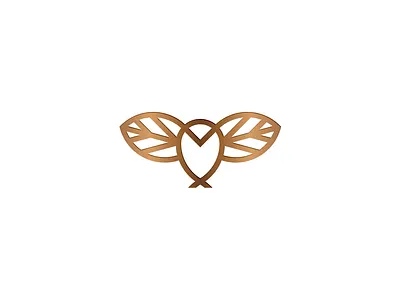 Wise Logo FOR SALE branding design for sale geometric graphic design illustration logo lwaves natural owl smart vector