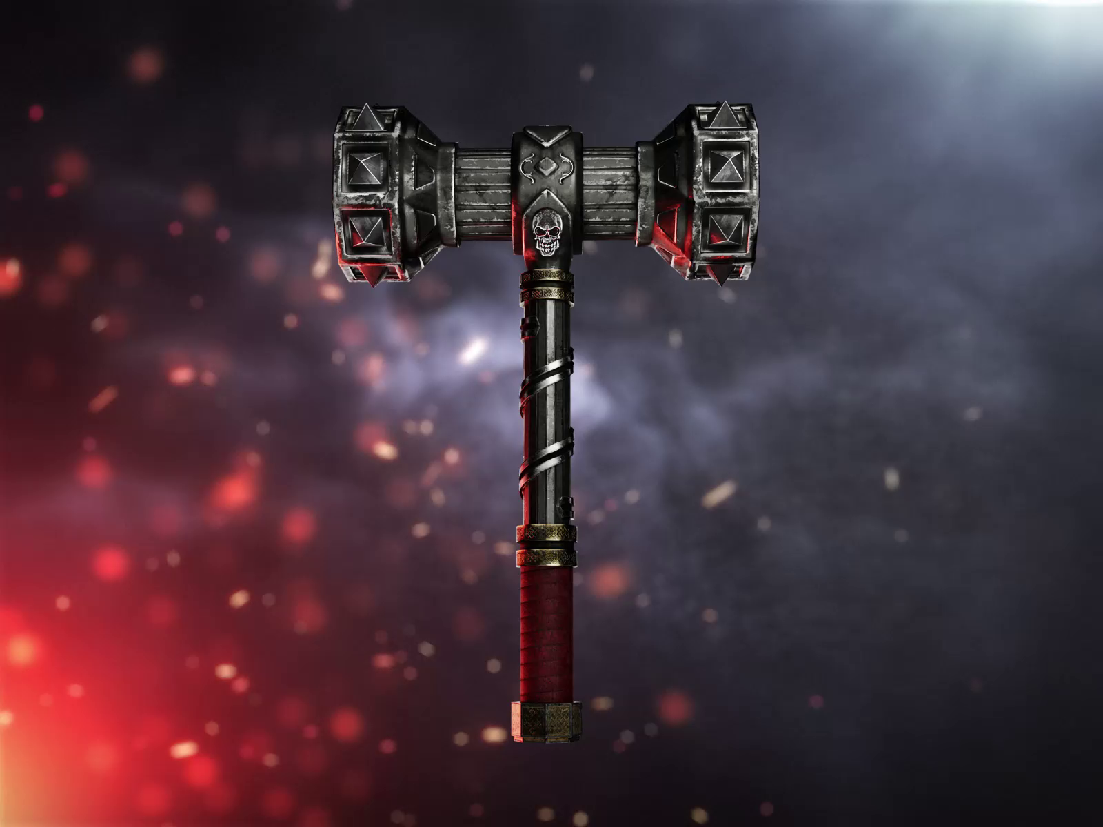 Skull Crusher Hammer by 300Mind Gaming for 300Mind on Dribbble
