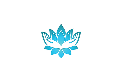 Lotus Hands Logo FOR SALE branding design for sale graphic design hands illustration logo lotus massage natural vector yoga