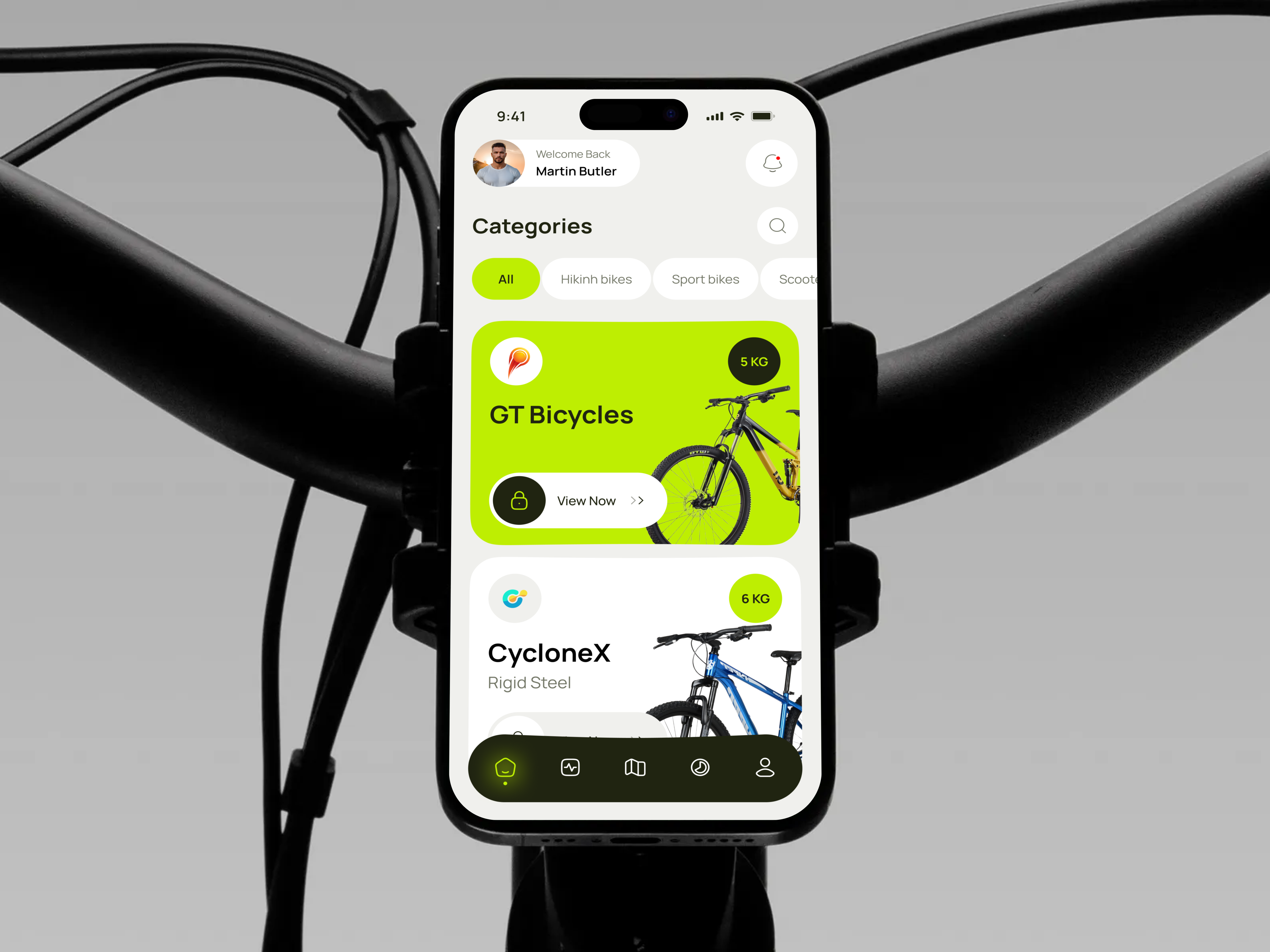 Modern Bicycle Rental App Design | E-Bike Booking & Ride Trackin app design bicycle app bike booking bike rental booking app cycling app ebike electric bike fitness app location app mobile app product design ride tracking travel app ui design ux design