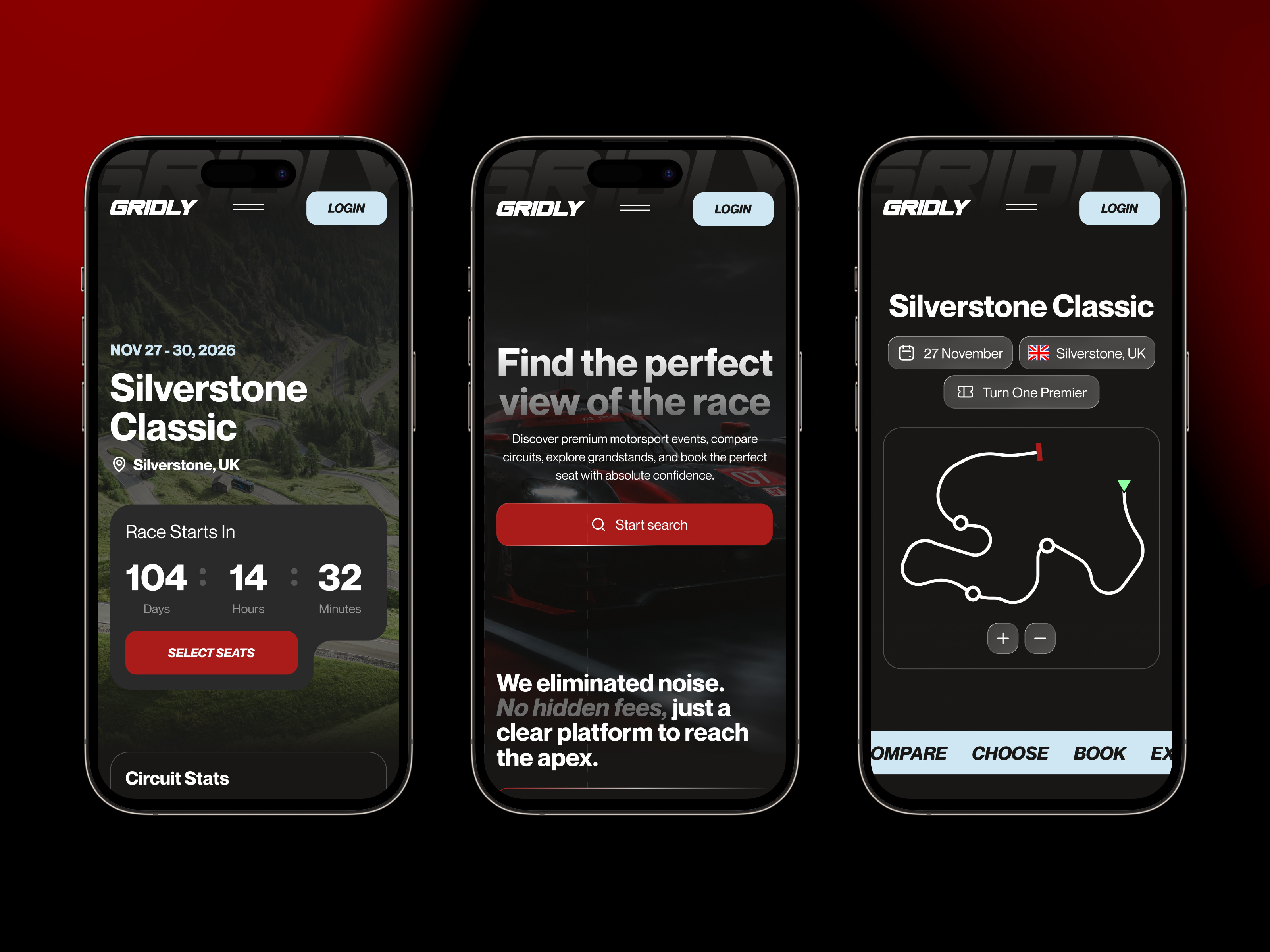 Example of Booking Website & App Design