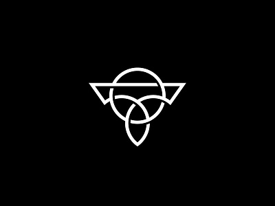 T Triquetra logo (for sale) branding design icon logo logodesign logotype minimal t letter triquetra vector
