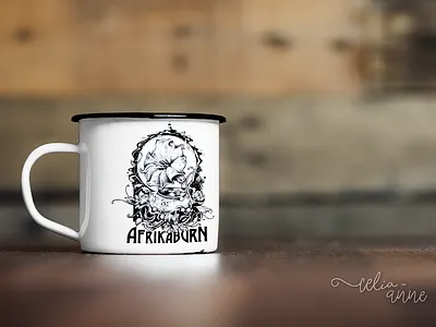 Afrikaburn Tumbler afrikaburn concept art illustration theme