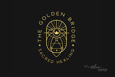 Sacred Healing Logo Concept adobe illustrator brand logo logotype