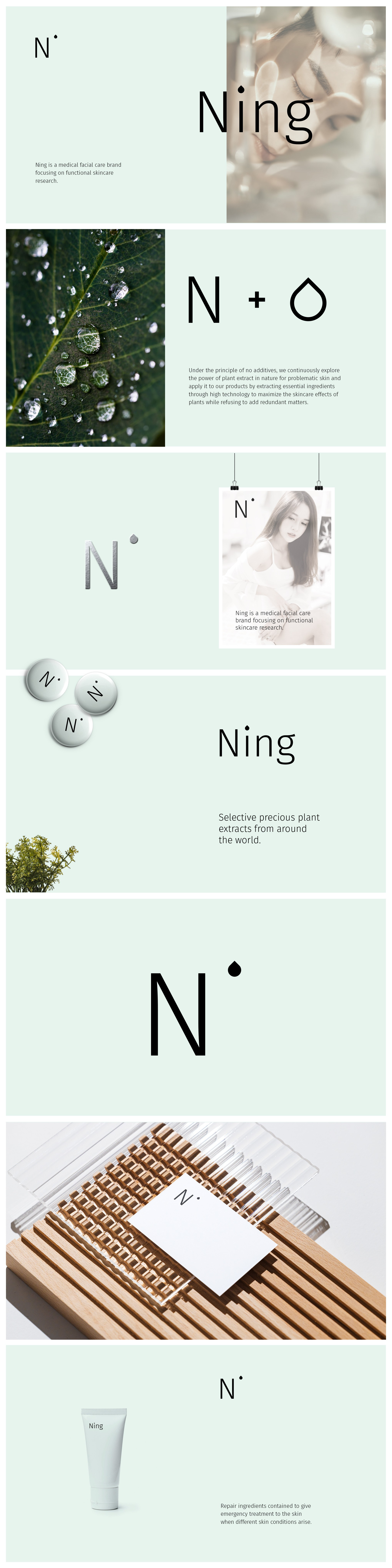 Ning Logo & Brand Identity Design branding design graphic design illustration logo packaging vector