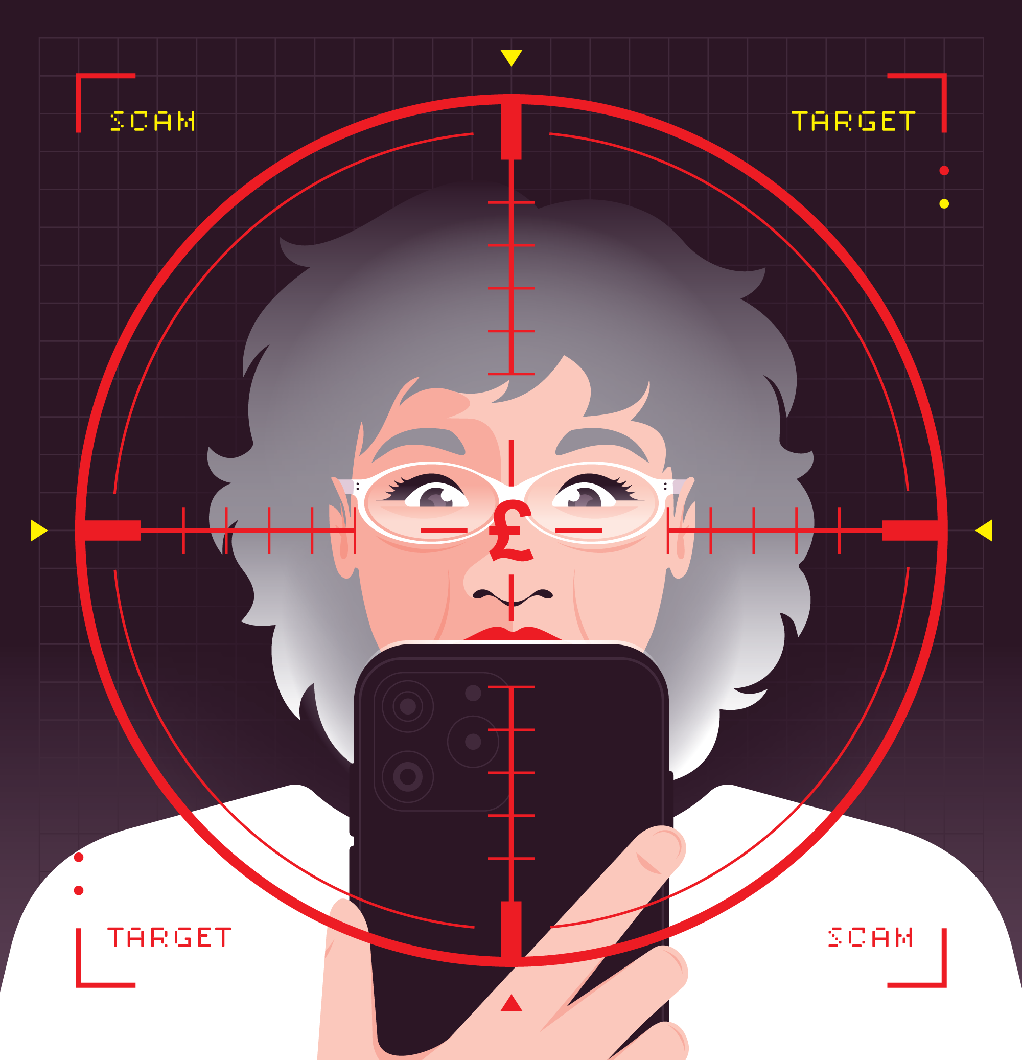 The fraudsters targeting new investors (Which?) finance fraud illustration money scam target woman