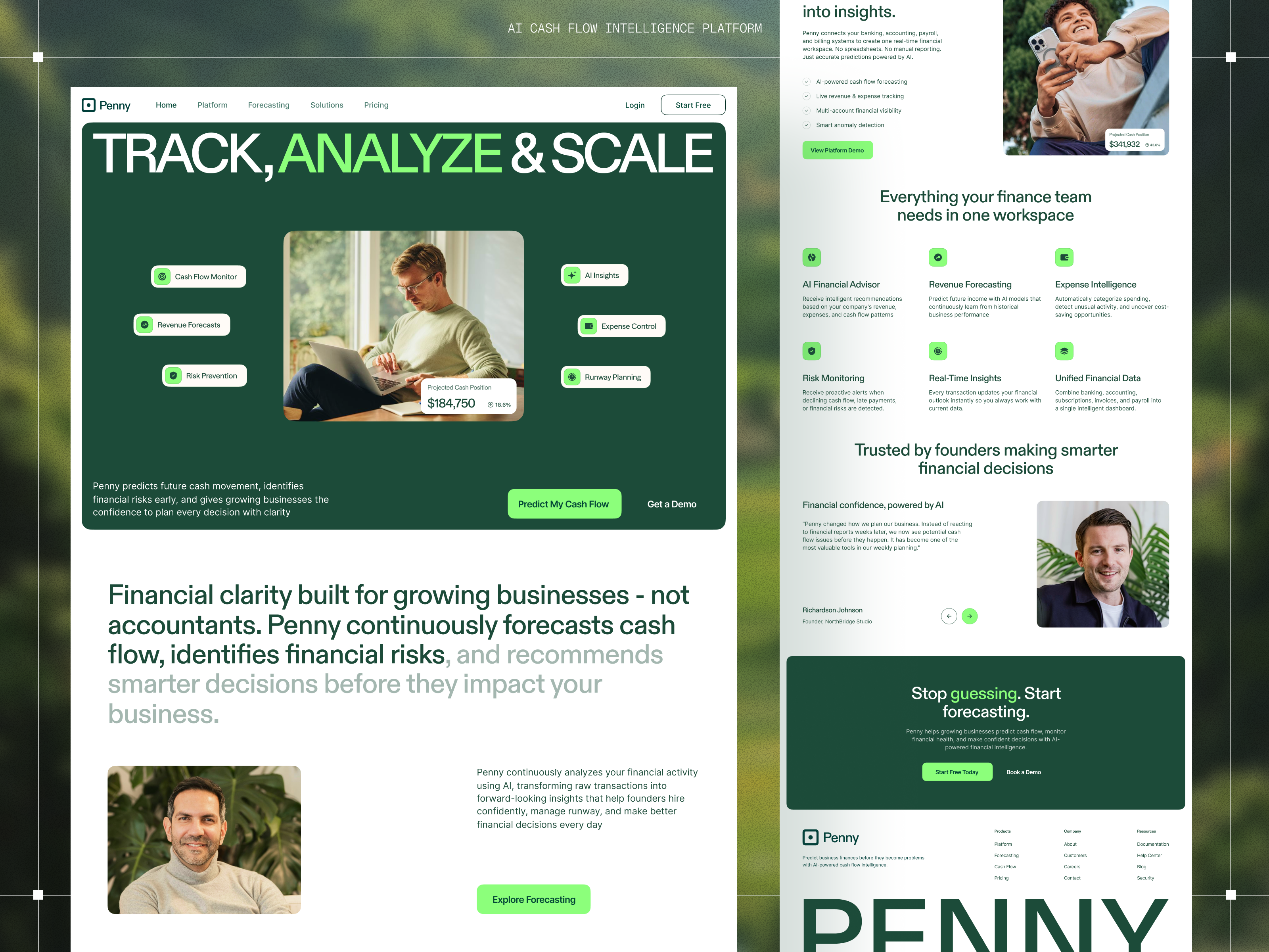 Example of Website Redesign