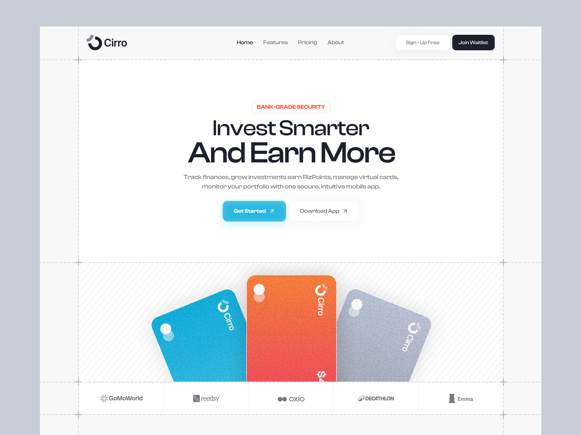 Cirro – Modern Fintech AI Landing Page ai ai fintech website banking finance finance landing page finance website financial financial website fintech fintech startup homepage investment investment platform landing page saas startup ui ux web design