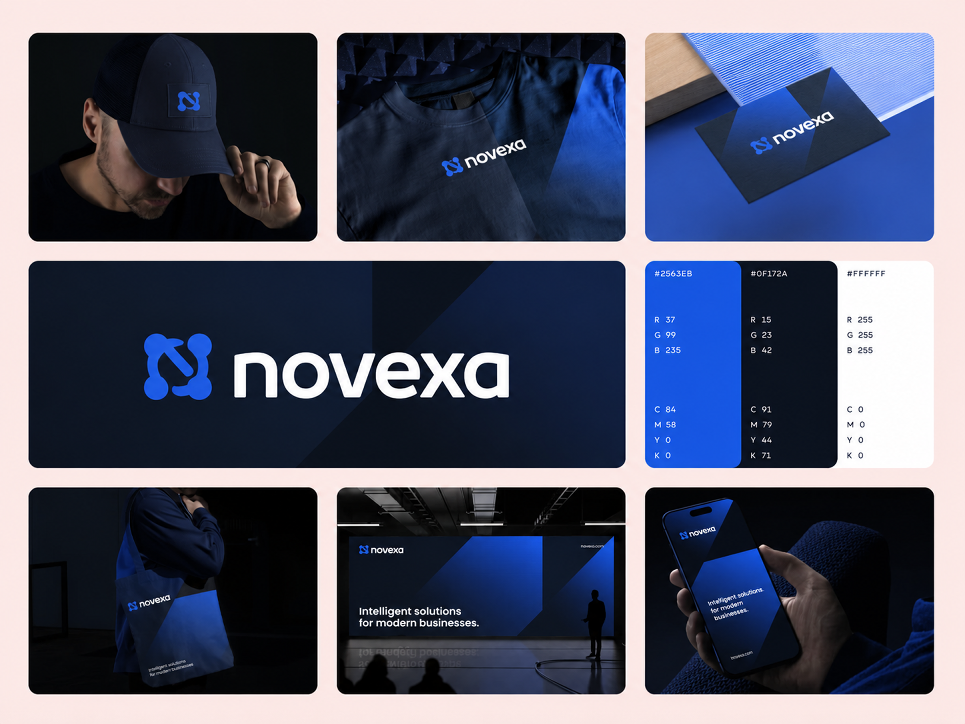 The Novexa Logo: Design with Purpose 3d adobe photoshop animation branding case study design design system graphic design illustration logo motion graphics prototype ui uiux visual branding wireframe