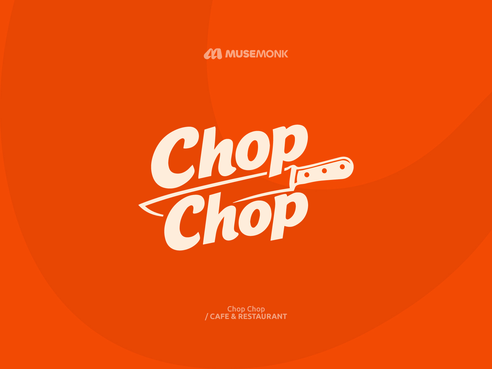 Chop Chop – Restaurant Logo Design branding cafe cafe branding chef food food branding food logo foodbranding illustration knife logo logodesign logomark minimal restaurant restaurant logo restaurantbranding typography wordmark