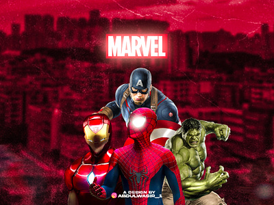 I Did This INSANE Edit For Marvel. graphic design