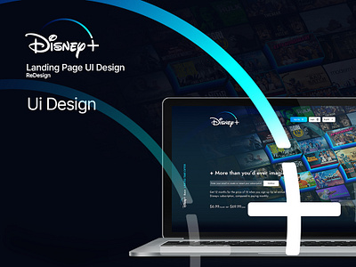 Disney Plus design disney landing responsive ui user interface web web design