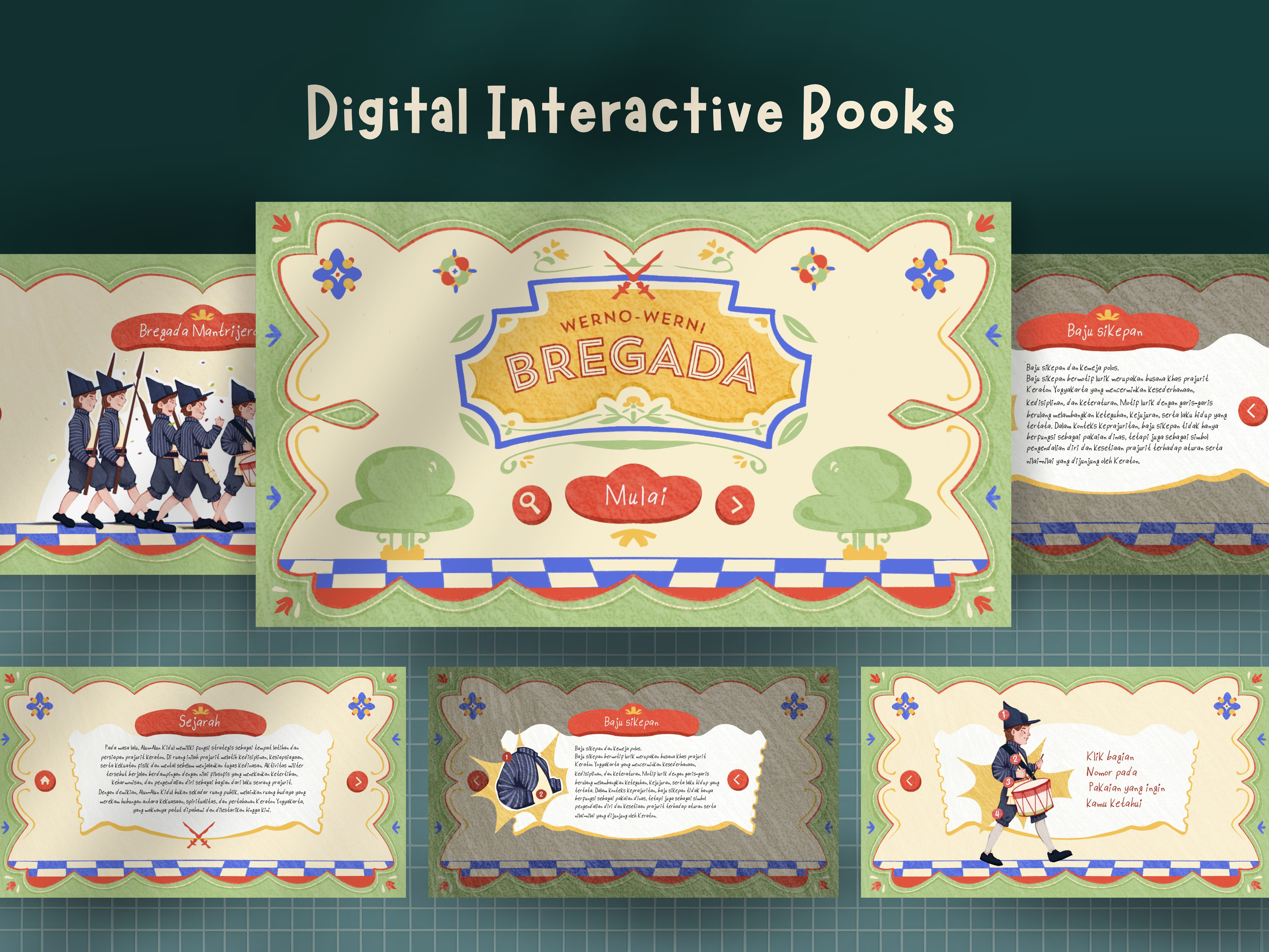 Digital Interactive Book : Wernno-Werni Brigade bookdesign characterdesign childrensbook creativedesign digitalbook digitalillustration digitalpublishing dribbble editorialdesign educationalapp gameart illustration interactiondesign interactivebook kidsillustration learningdesign motiondesign storytelling uiux visualdesign