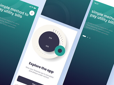 GLMYPAY design illustration typography ui ux