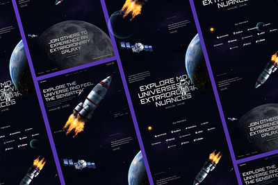 Space Travel Website Design design landing page ui web design web development website design