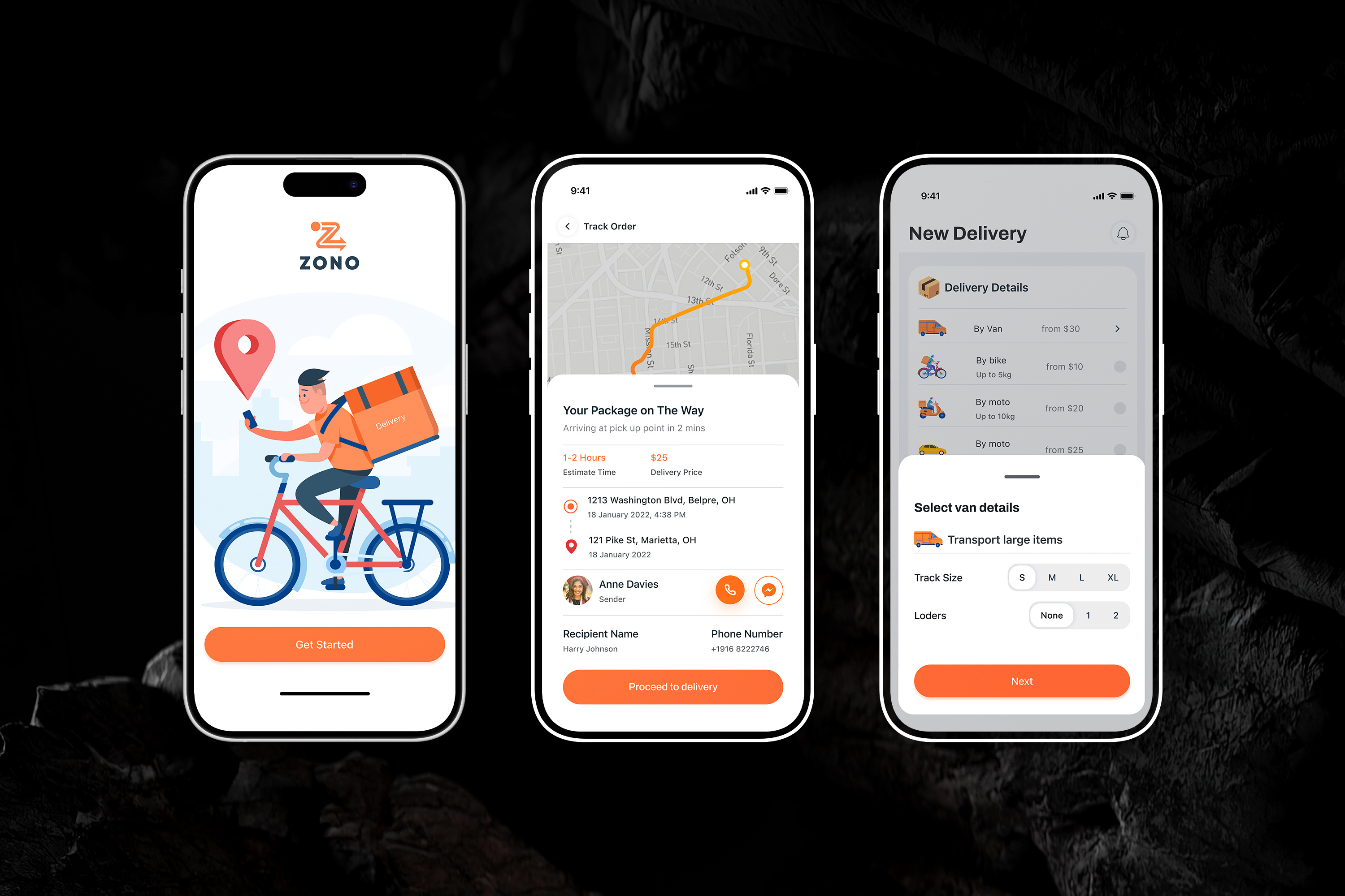 Delivery App UI | ZONO app design app development delivery app delivery app dashboard delivery app design delivery app landing page delivery app login delivery app logo delivery food delivery food app delivery mobile app delivery mobile app design delivery mobile app ui food delivery app food delivery app ui food delivery mobile app food delivery mobile app design mobile app dashboard mobile app design mobile app development