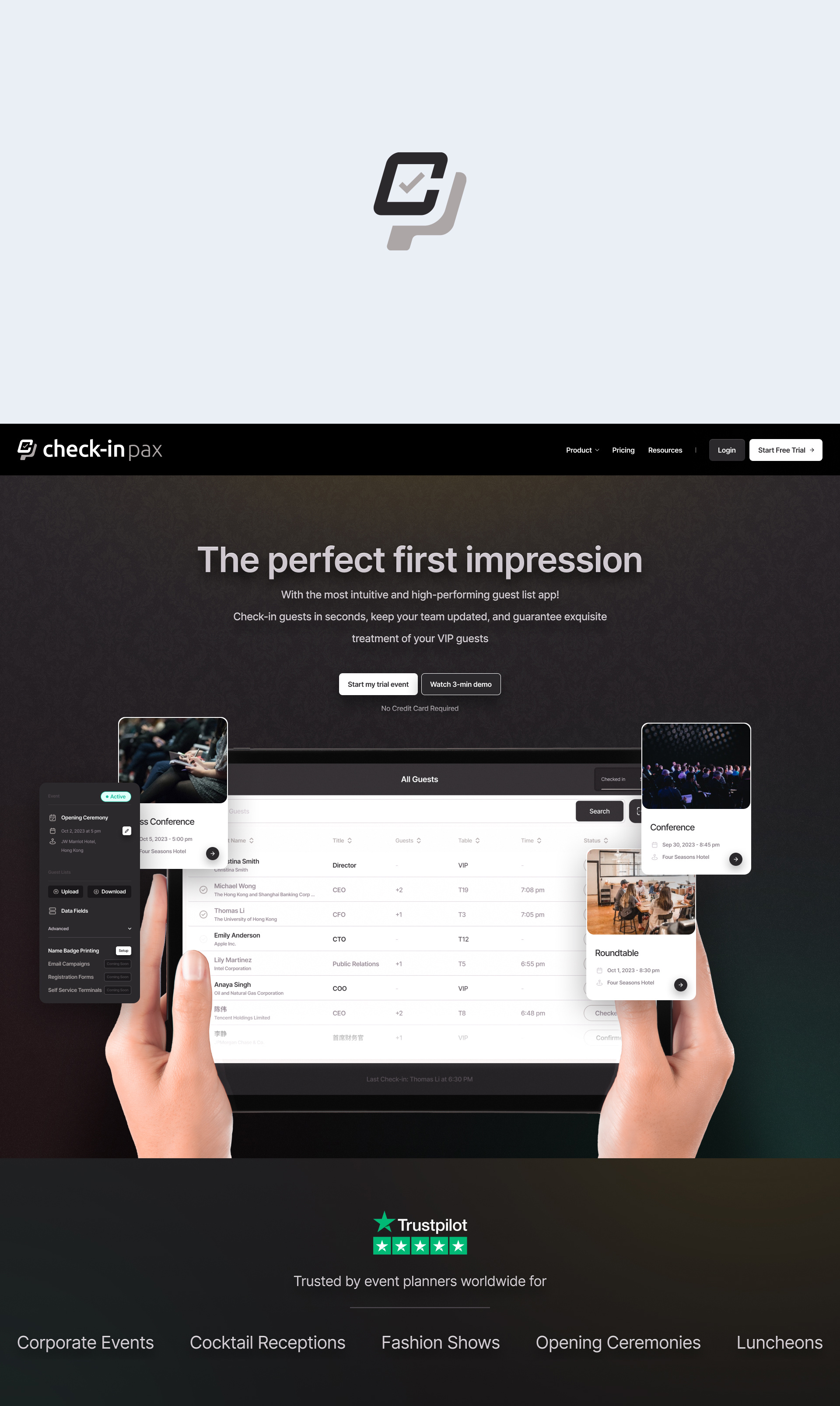 Event Management MVP app design application branding checkin cloud conference development event management events guest invitation logo logo design management mvp ui