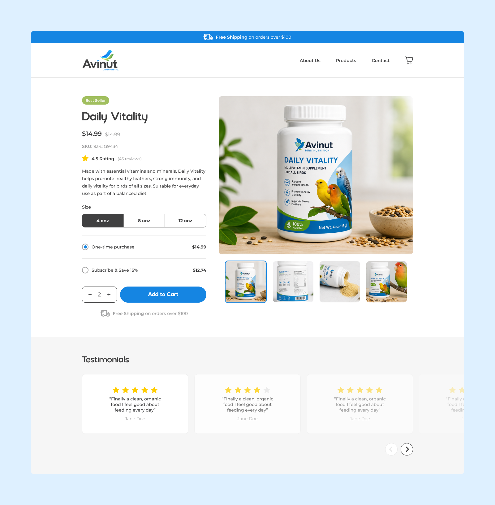 Product Page - WIP ecommerce figma product ui ux web design