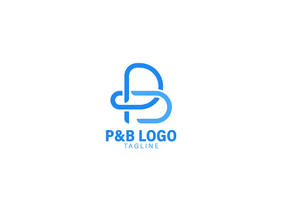 P&B Logo branding kareem alaa letter mark logo monogram p b pb كريم علاء