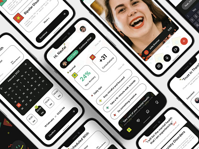 Mental Health Consultant App - Design App android app branding colour consultant doctor epic healthy ios mental mental health mobile professional psychology simple typography ui unique ux website