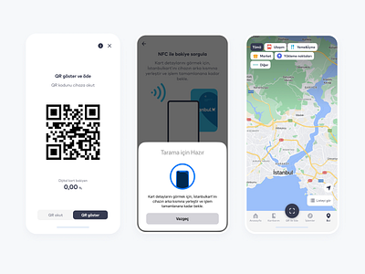 İstanbul Kart Mobile App app figma mobile mobile app ui ux