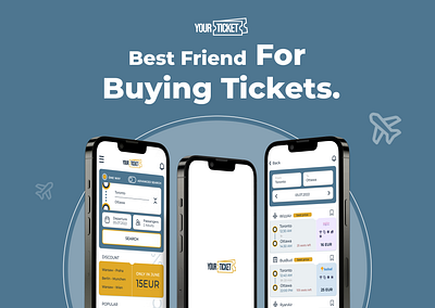 Ticket Booking Mobile App 3d app branding design graphic design logo typography ui ux