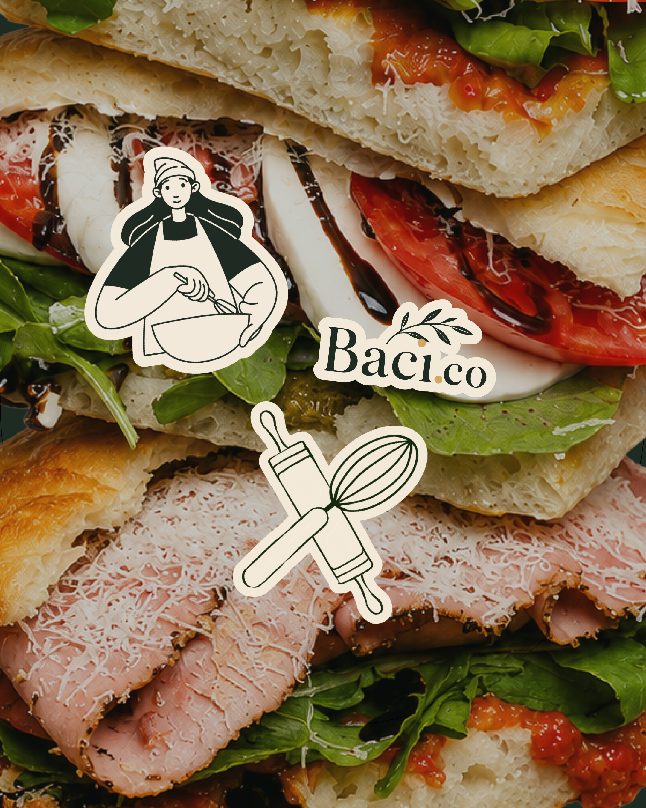 baci.co post design graphic design