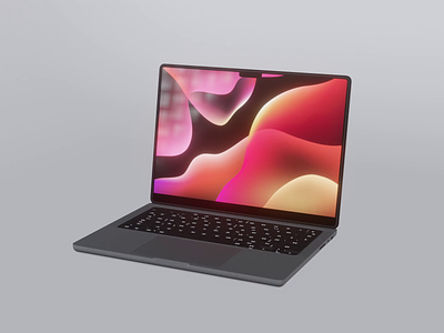 MacBook Pro 14'' Turnable Animation WIP 3d 3d illustration apple design device illustration laptop macbook product realistic wip work in progress