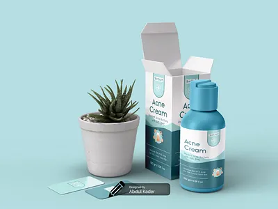 Acne Cream Packaging Design beautyconsultantdrwskincare
