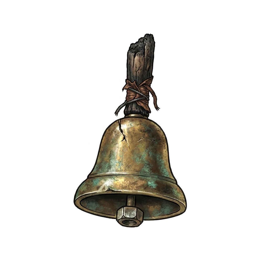Bell - Postapo Slot Icon bell bonus casino design digital art gambling game game art game design icon illustration mobile game online slot postapo slot slot game slot machine stylized texture westland
