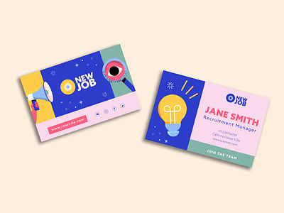 Some Business Card Designs for Freepik design graphic design illustration typography vector