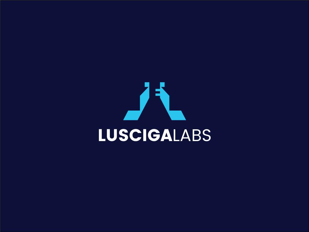 Logo for Lusciga Labs branding graphic design logo