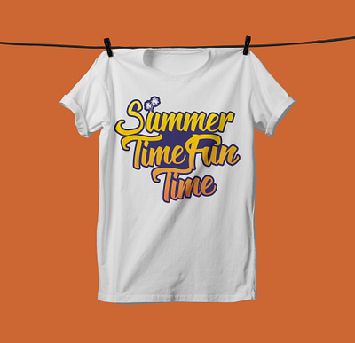 Summer T-shirt Design animation branding design graphic design illustration logo summer t shirt design typography ux vector