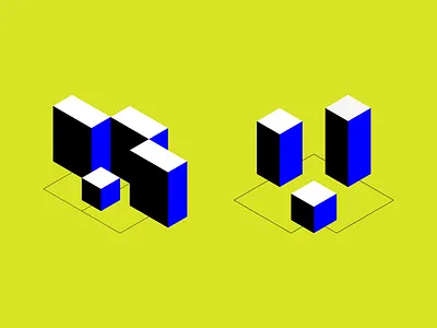 Server, computer, network – isometric illustration branding computers graphic design green illustration isometric server servers software vector