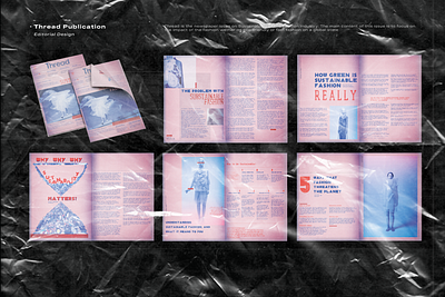 Magazine Design indesign layout magazine publication typography