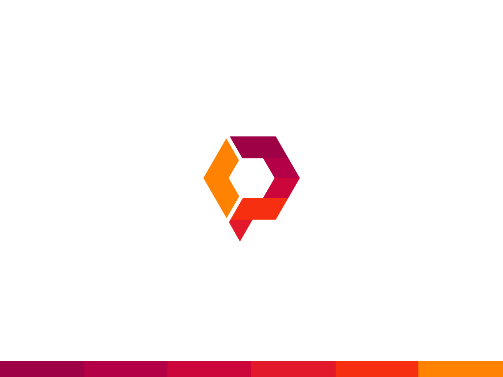CP logo abstract colorfull hexagon initial letter letter c letter cp letter p logo modern monigram