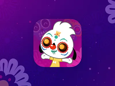 Dia de los Muertos design ui vector