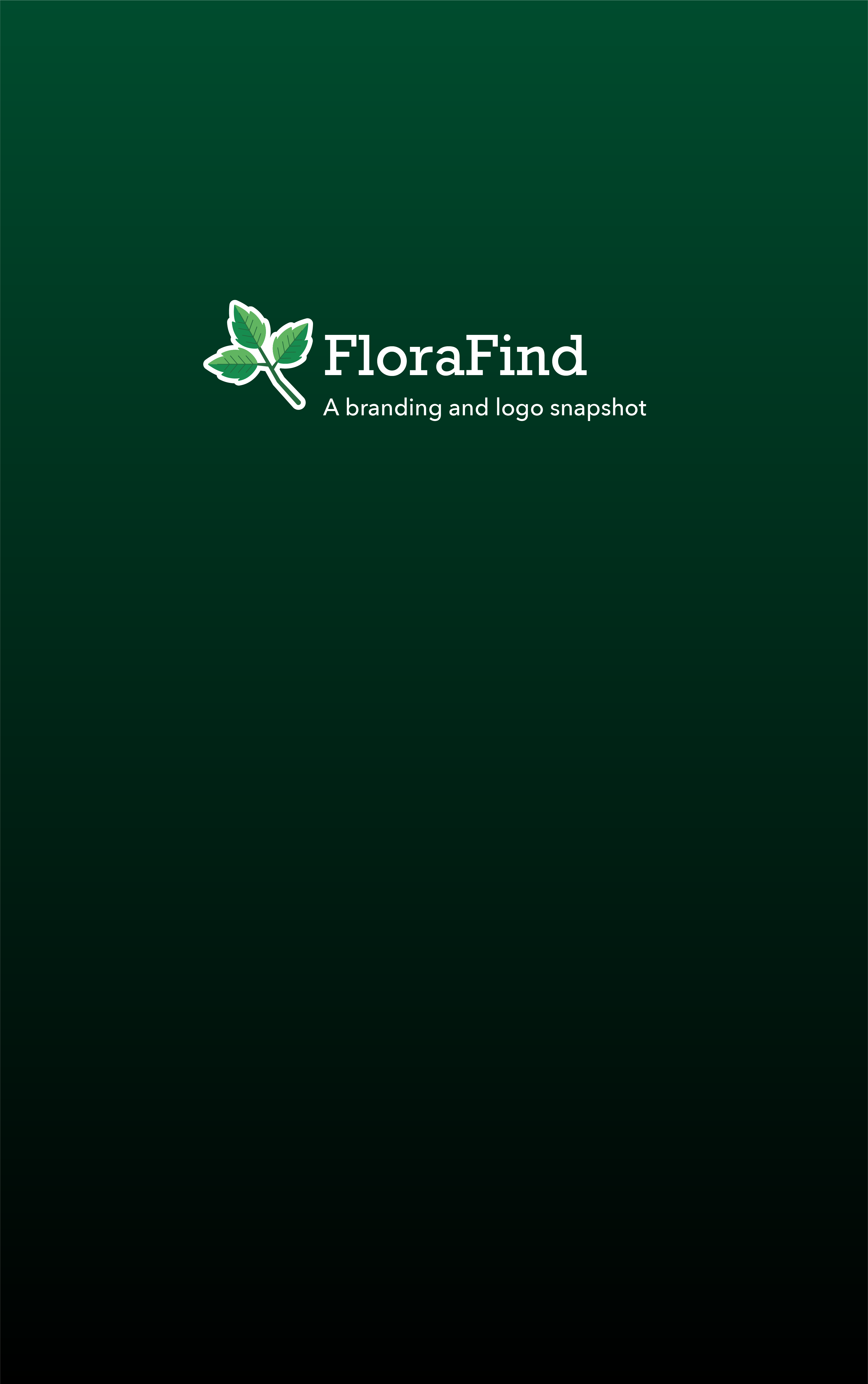 FloraFind: A branding and logo snapshot branding graphic design logo
