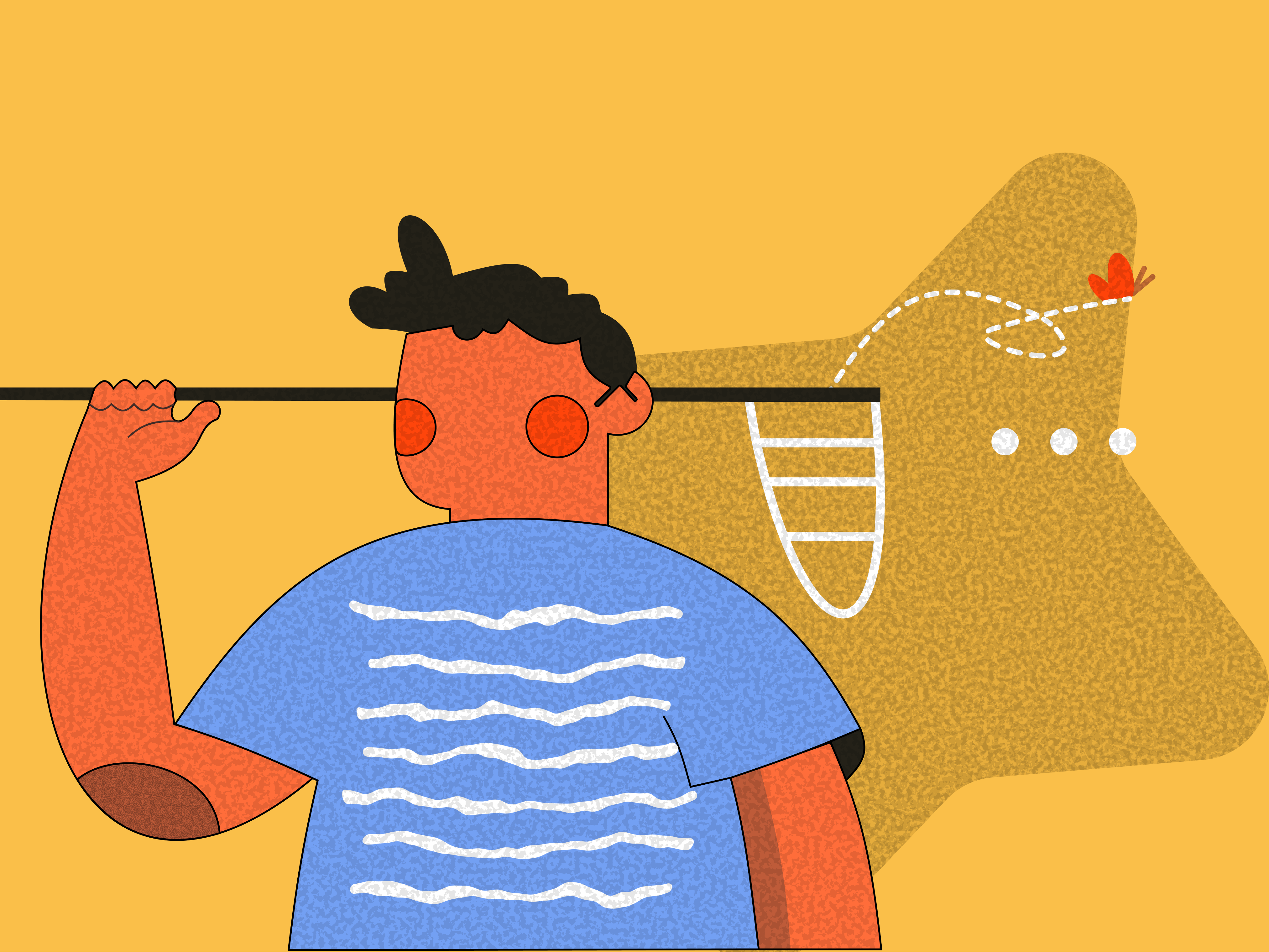 Flat Illustration for On Boarding illustration ui ux