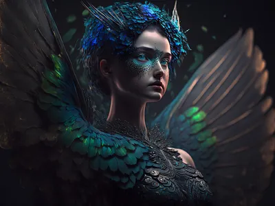 CALL ME ZYANI! 3d angel animation anime art artwork character concept art design fantasy fictional graphic design illustration night photography