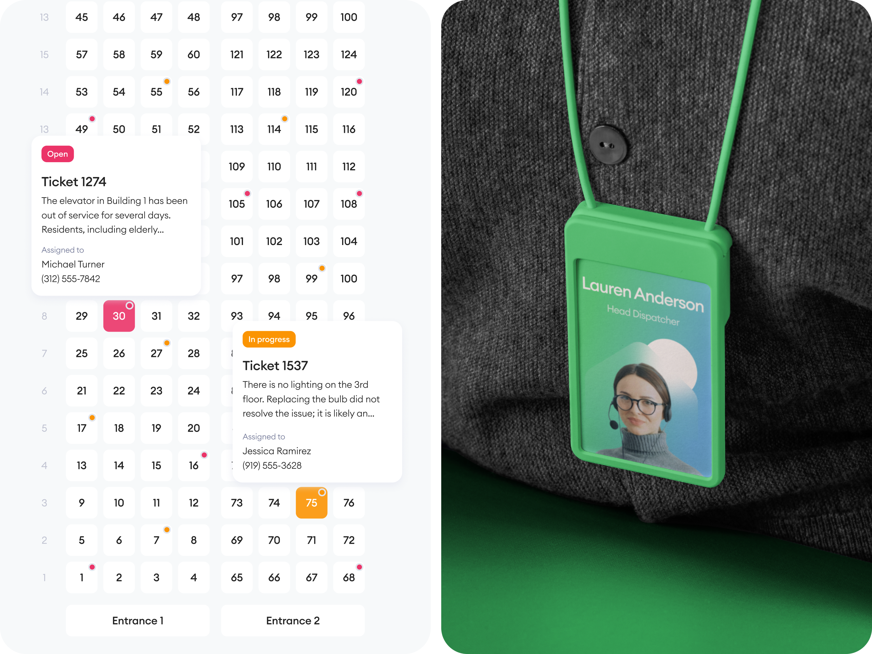 Building Structure for Housee b2b badge branding saas