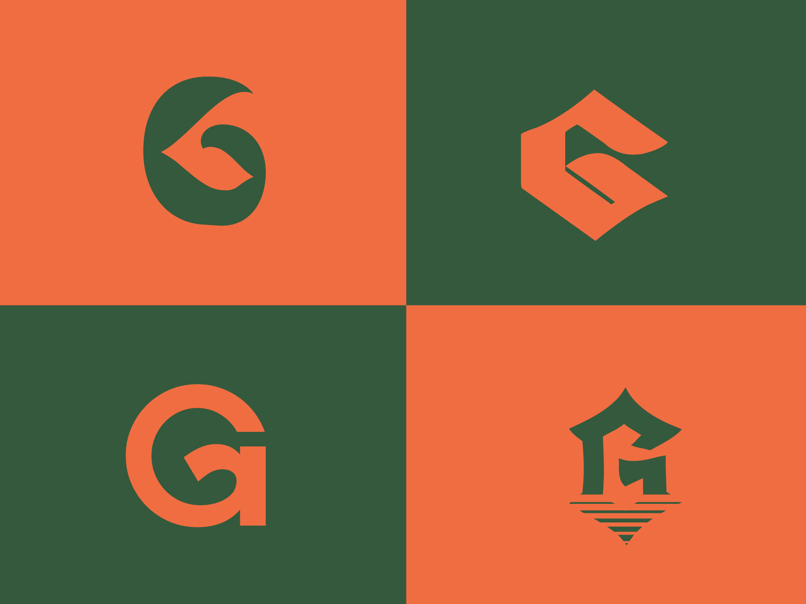 Example of Modern G Lettermark Logo Design