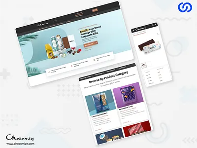 Chocomize animation design graphic design illustration ui user experience web design