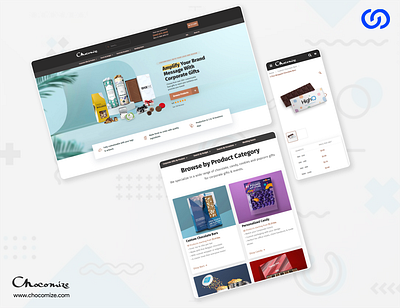 Chocomize animation design graphic design illustration ui user experience web design