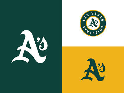 lettering oakland a's font